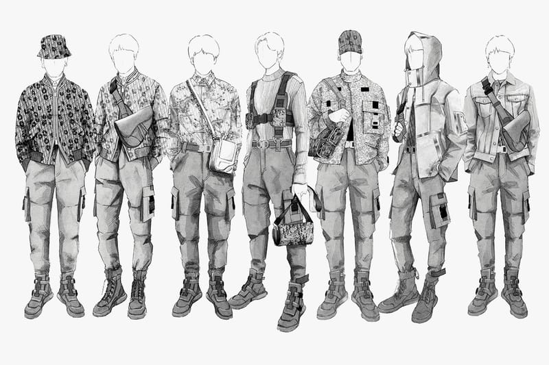 Bts 2025 dior outfits