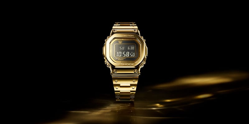 Casio G-SHOCK $70,000 USD 18k Gold GD-5000-9JR | Hypebeast