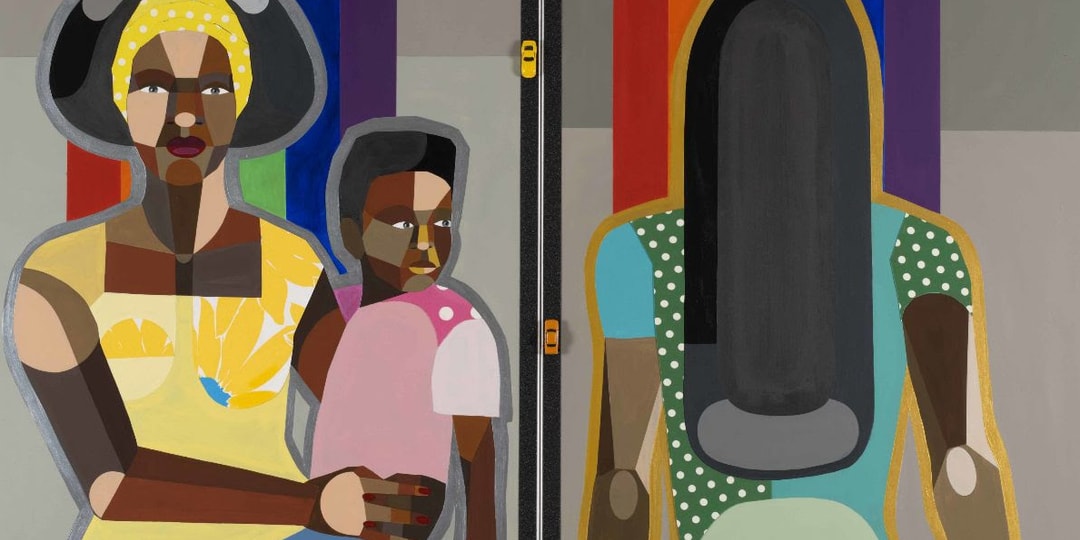 Новые абстрактные портреты Деррика Адамса освещают повседневную жизнь чернокожего сообщества