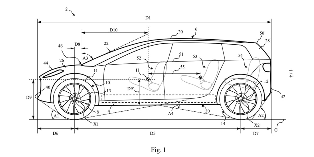 Последние патенты Dyson раскрывают подробности электромобиля