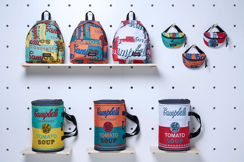 Andy Warhol x Eastpak Campbell's Soup Can Capsule Collection