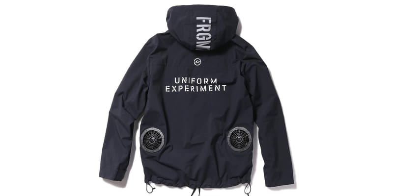 fragment design and uniform experiment Reveal Fan Cooling Parka