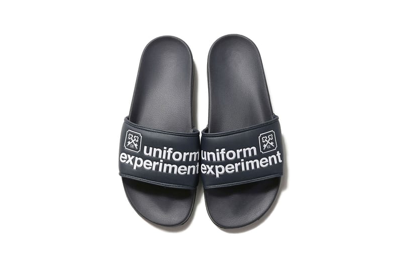 fragment design uniform experiment Slide Sandals | Hypebeast