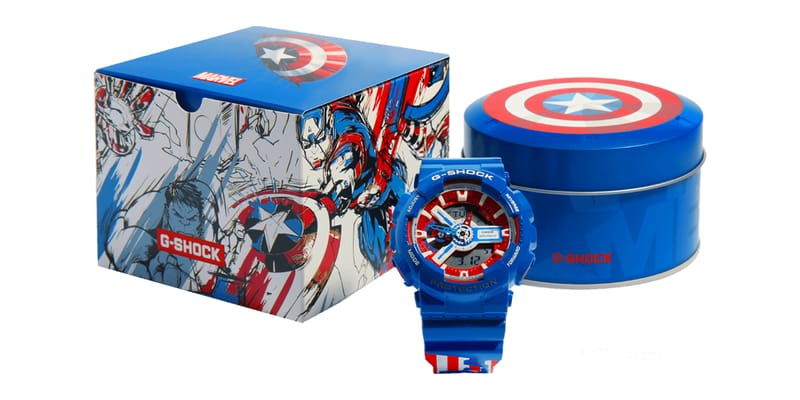 Casio g shock marvel on sale