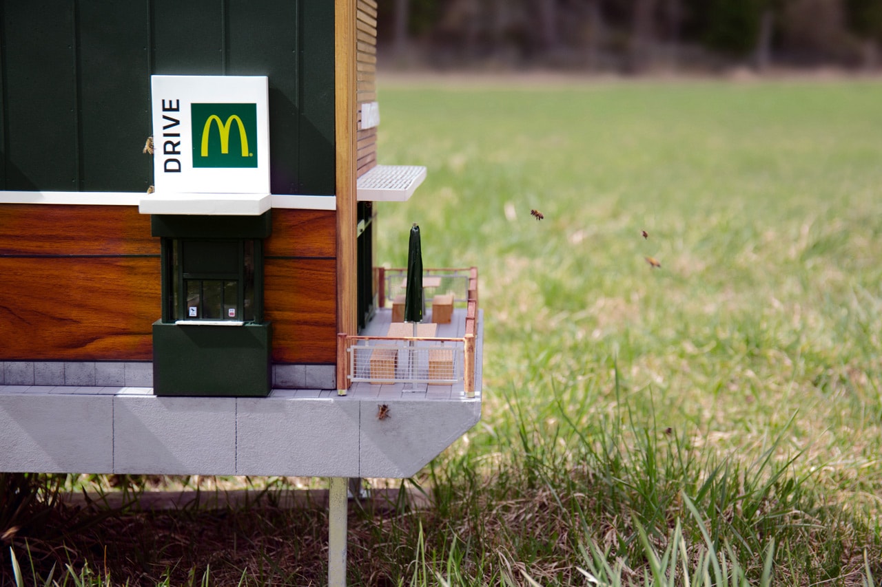 World's Smallest McDonald's 'McHive' Open for Bees HYPEBEAST