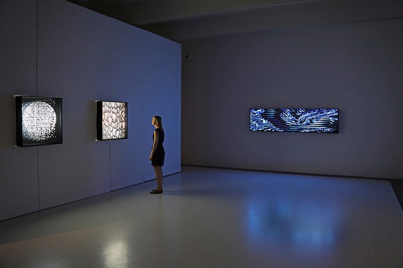 Miguel Chevalier “Pixels Noir Lumière” Exhibit | Hypebeast