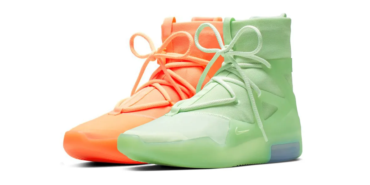 Nike air fear 2024 of god green