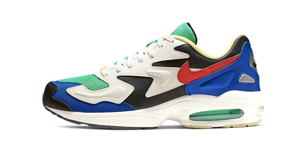 nike air max deluxe black volt habanero red white