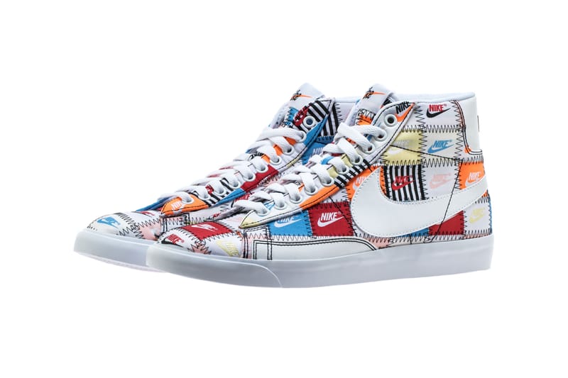 Nike blazer hot sale high patchwork