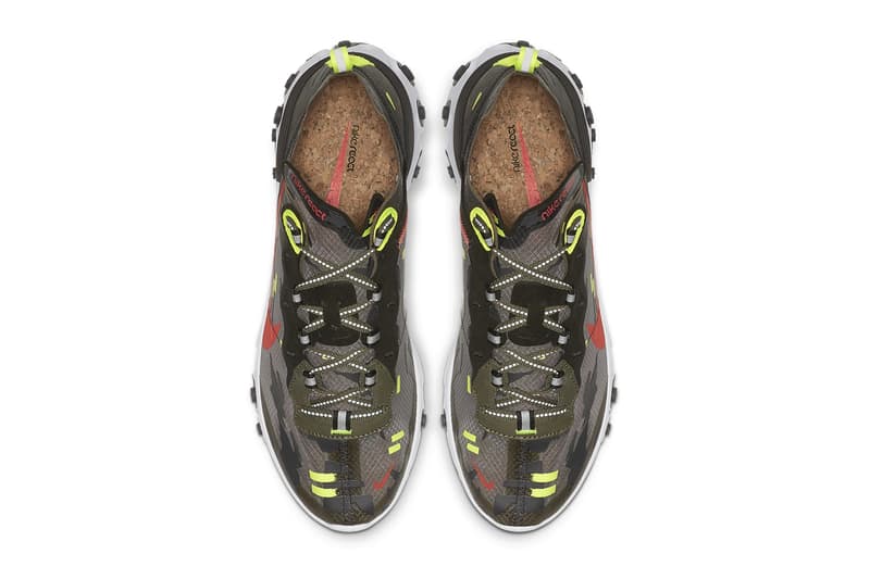 nike react vision volt crimson