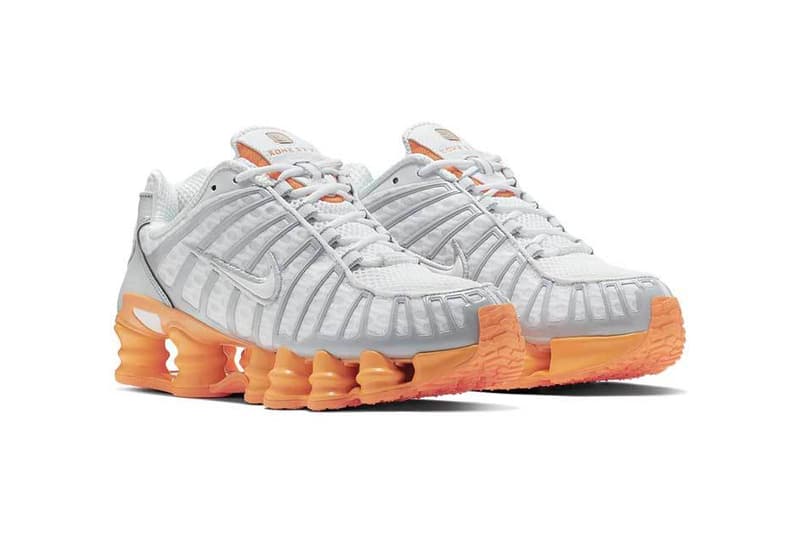 shox nike orange