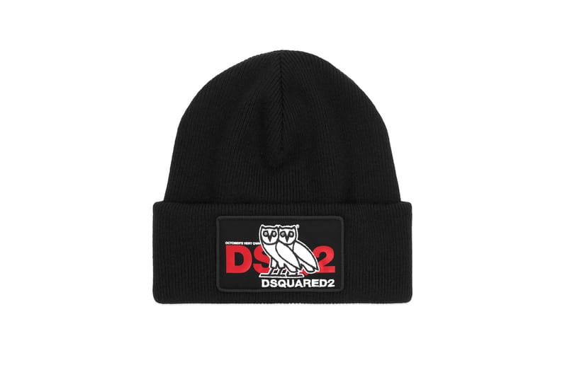 DSQUARED2×OVO ニット帽・ビーニーOctover Very Own OVO x Dsquared2 SS19 Collaboration | Hypebeast
