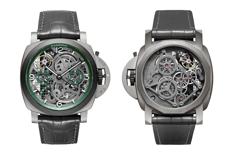 Panerai Lo Scienziato Luminor Tourbillon GMT PAM00768 Hypebeast