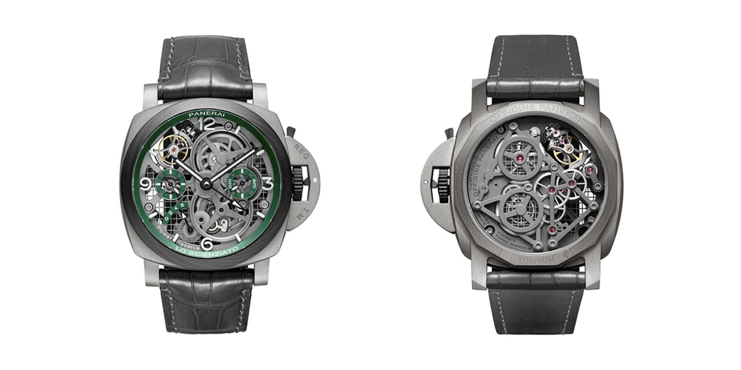 Panerai представляет роскошные часы Lo Scienziato Luminor Tourbillon GMT PAM00768