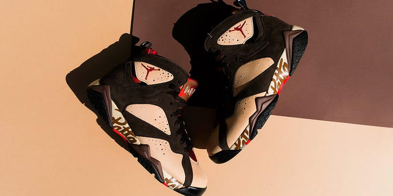 Patta x Air Jordan 7 Collab Closer Look | Hypebeast