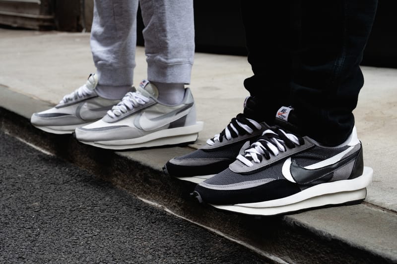 Nike x sacai 2025 ld waffle on feet