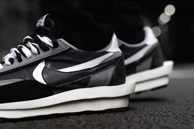 Sacai x nike ldv hot sale waffle black release date