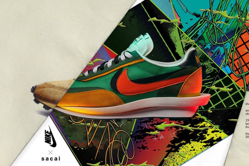 sacai waffle collab