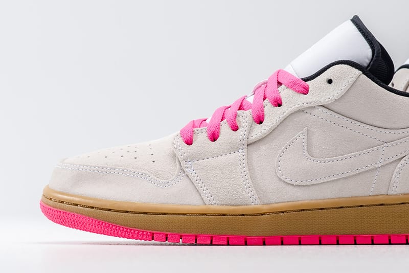 Jordan 1 low pink clearance bottom