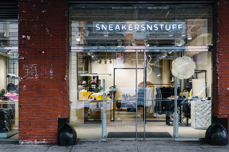 sneakersnstuff warehouse