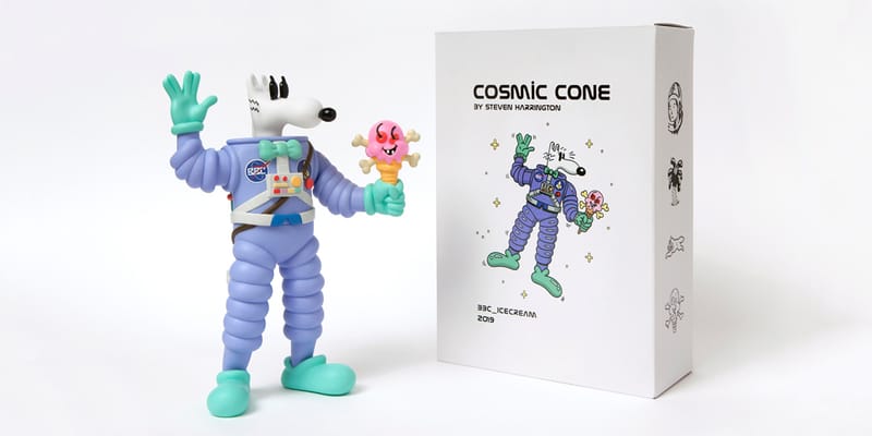 Steven Harrington x ICECREAM 'Cosmic Cone' Figure | Hypebeast