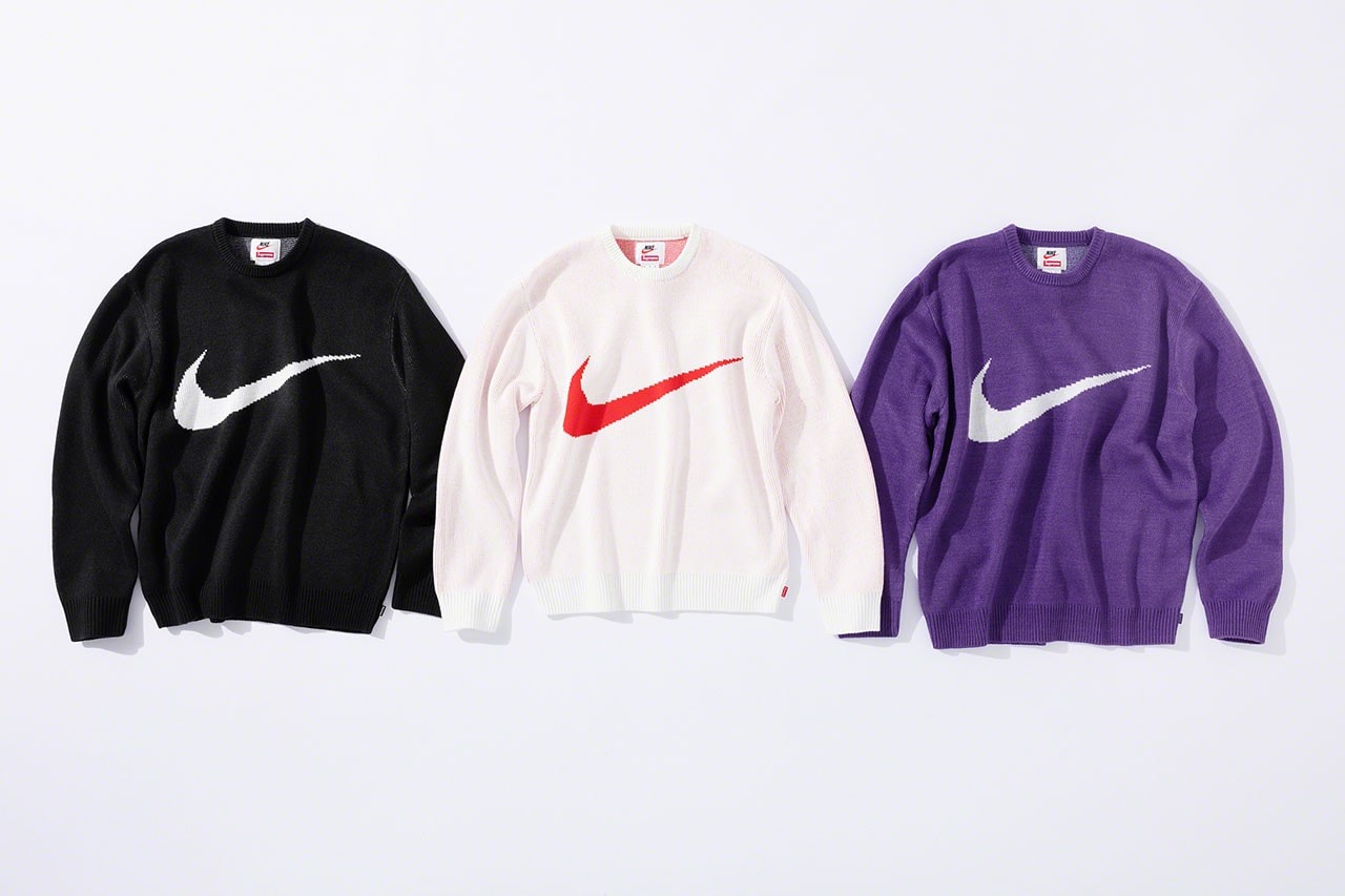 supreme x nike collab