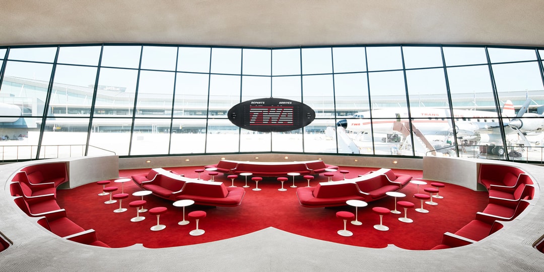 JFK официально открывает отель TWA, вдохновленный эпохой реактивных самолетов