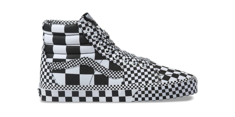 Vans old skool store all over checkerboard