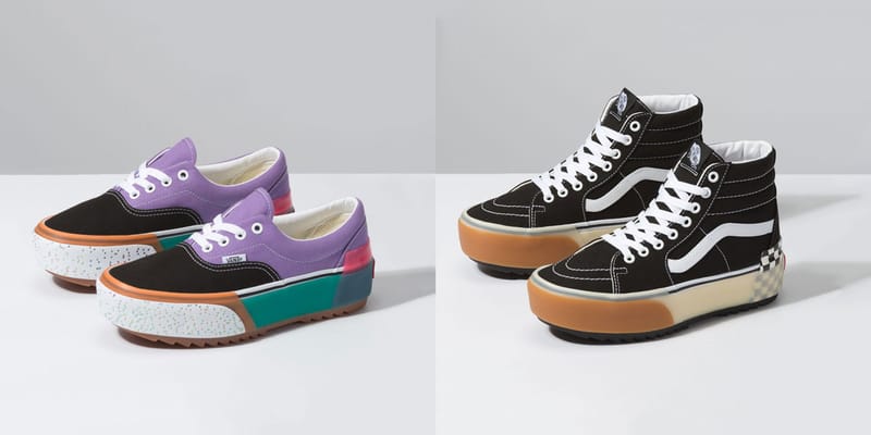 Vans platform online wit