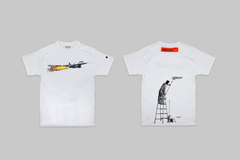 Virgil abloh x mca figures of speech fos tee white sale