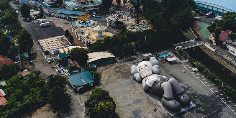 'KAWS:HOLIDAY' Japan Camping Exhibition at Mount Fuji