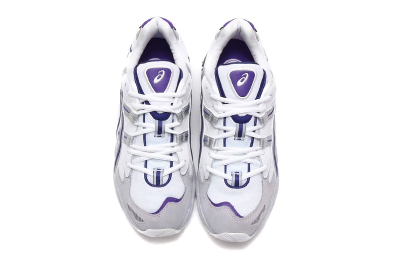 Asics gel kayano 5 hotsell white purple