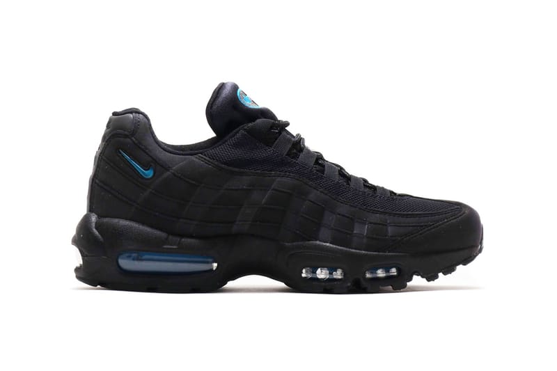 Nike air max 95 blue black sale