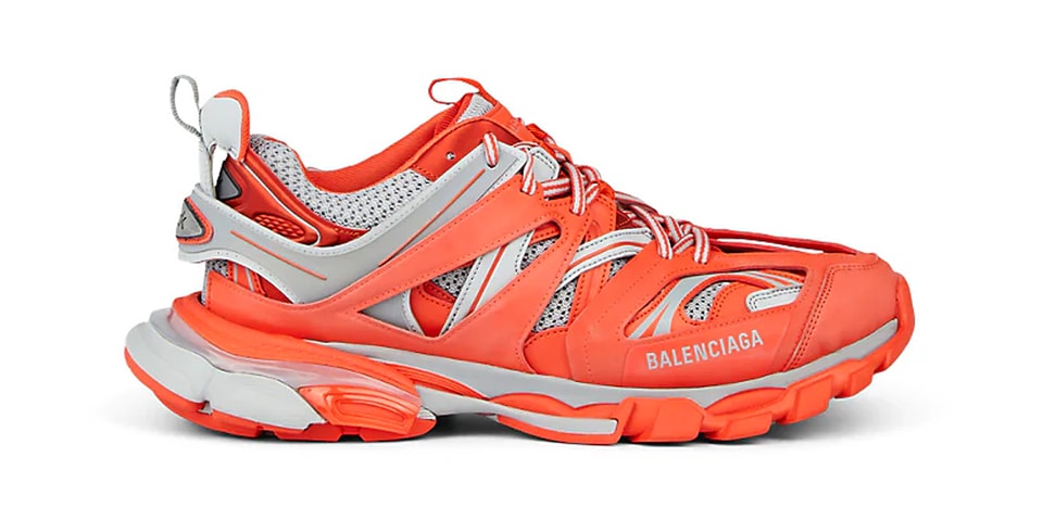 Balenciaga Track Sneaker Orange/Grey Release SS19 | Hypebeast