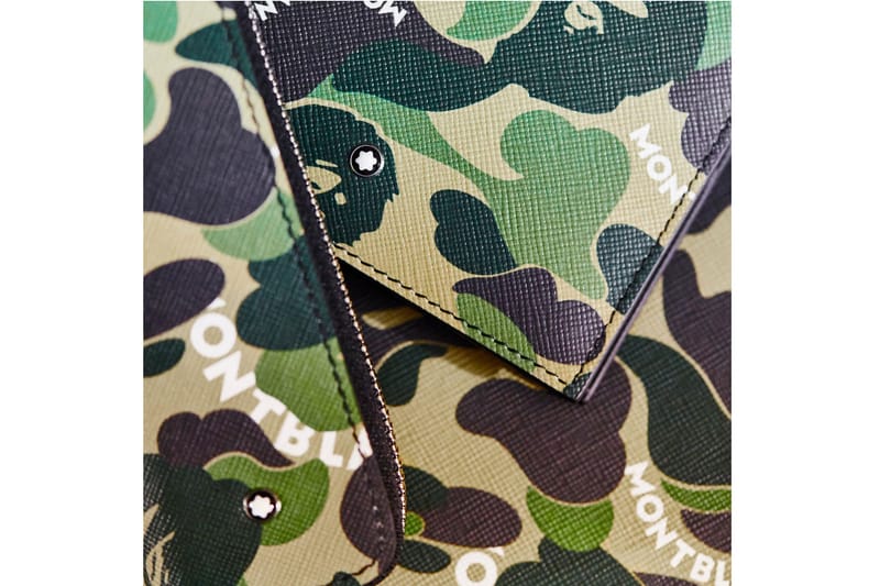 Bape x discount montblanc wallet