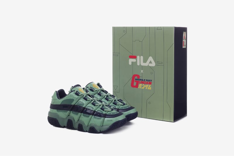FILA x Mobile Suit Gundam Capsule Collection | Hypebeast