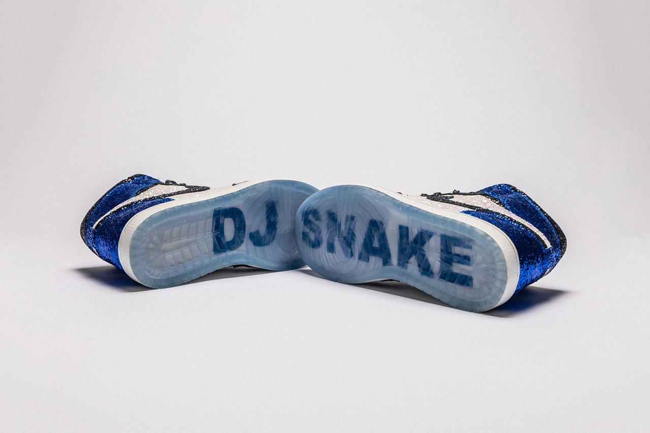 Shoe Surgeon's fragment x Air Jordan 1 "Glitter" HYPEBEAST