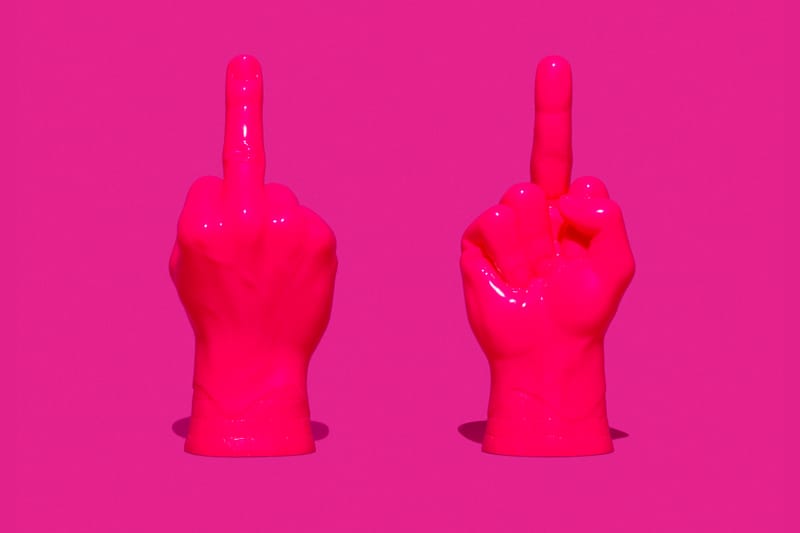 HUF x Haroshi Vinyl Middle Finger 