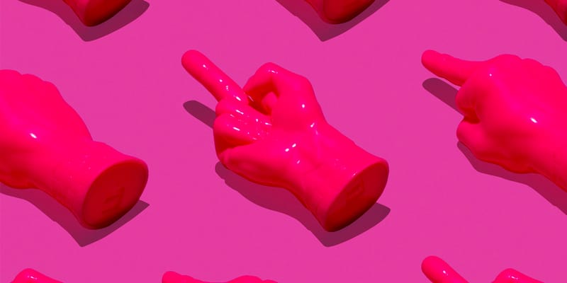 HUF x Haroshi Vinyl Middle Finger 