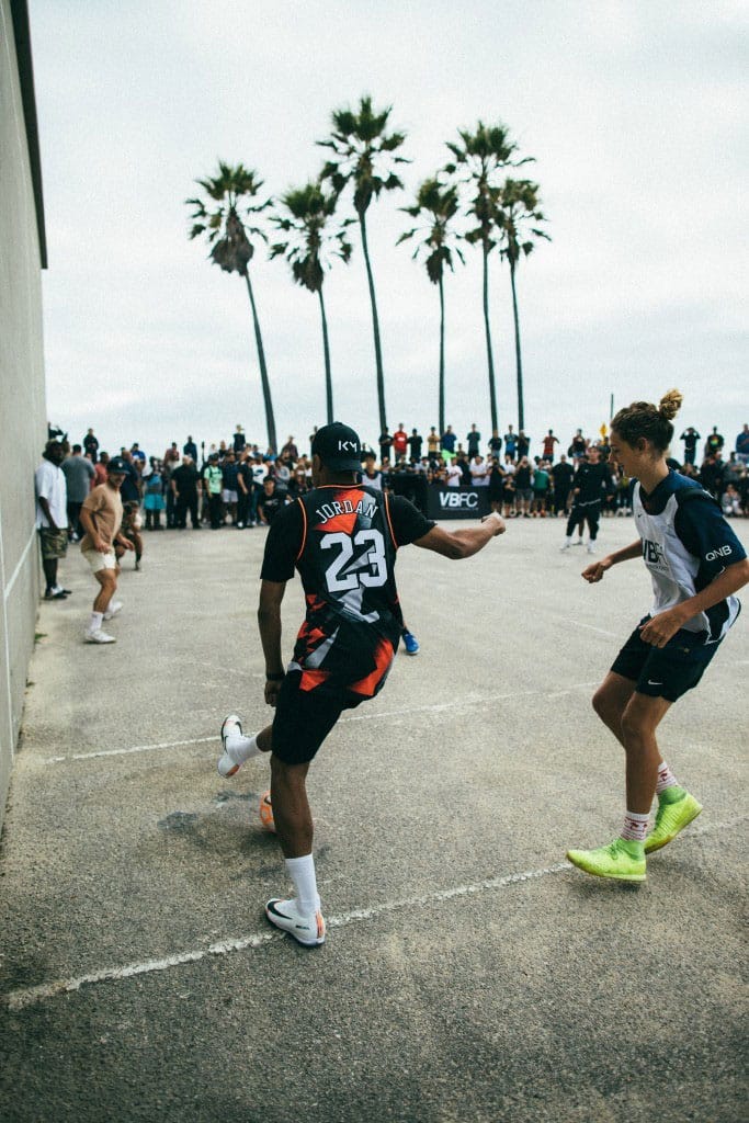 Kylian Mbapp Sports PSG x Jordan Collab in Venice Beach Hypebeast