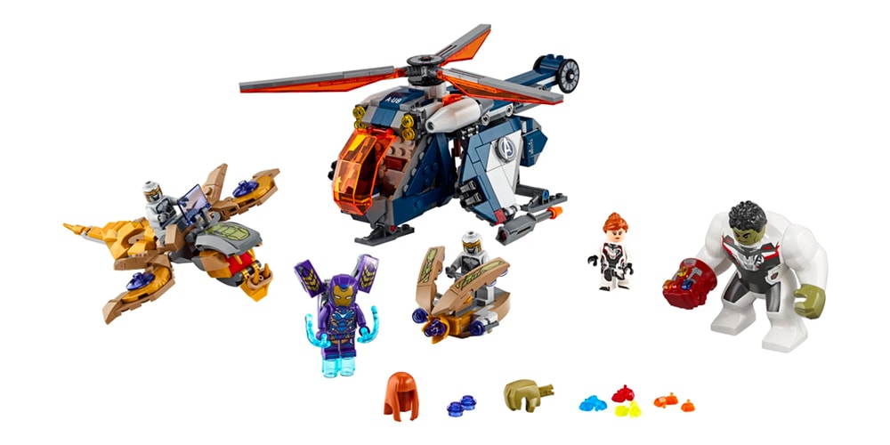 Последний набор LEGO «Мстители: Финал» поднимает битву в воздух