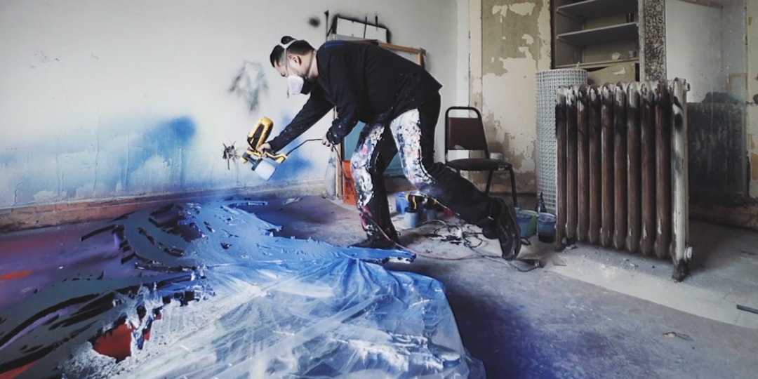Мэгуру Ямагути демонстрирует новую технику окраски распылением для «Shadow Pieces»