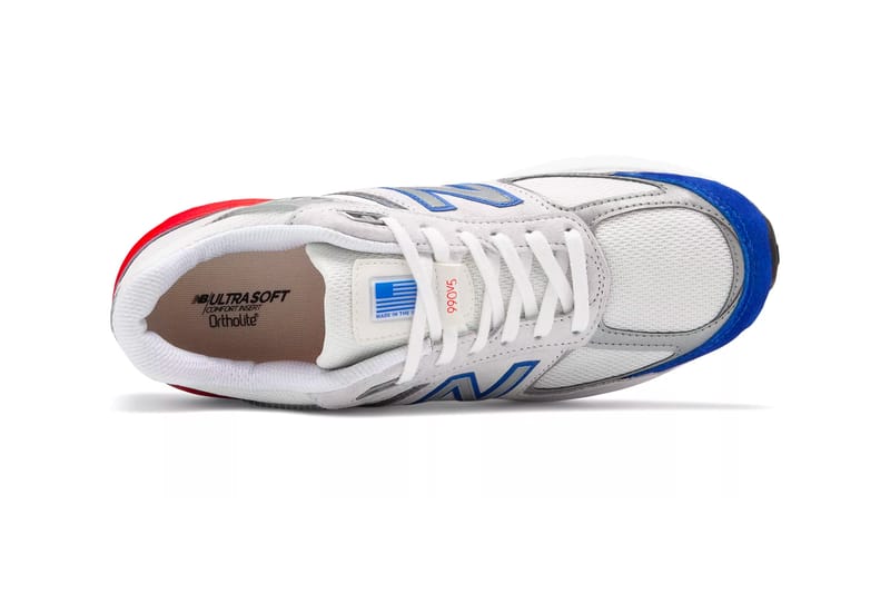 990v5 red hot sale white blue