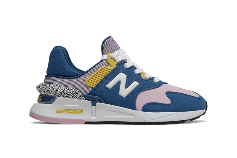 New balance 997 outlet pink yellow