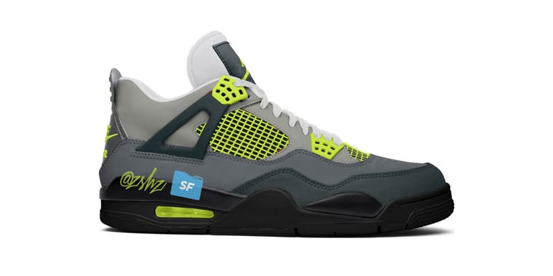 Nike Air Jordan 4 “Air Max 95 Neon” | Hypebeast