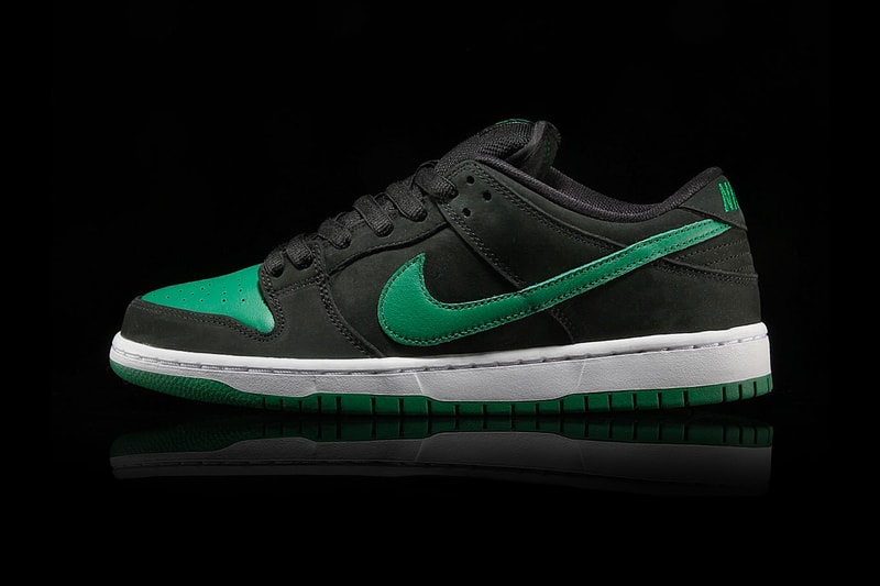 sb dunk low pro pine green