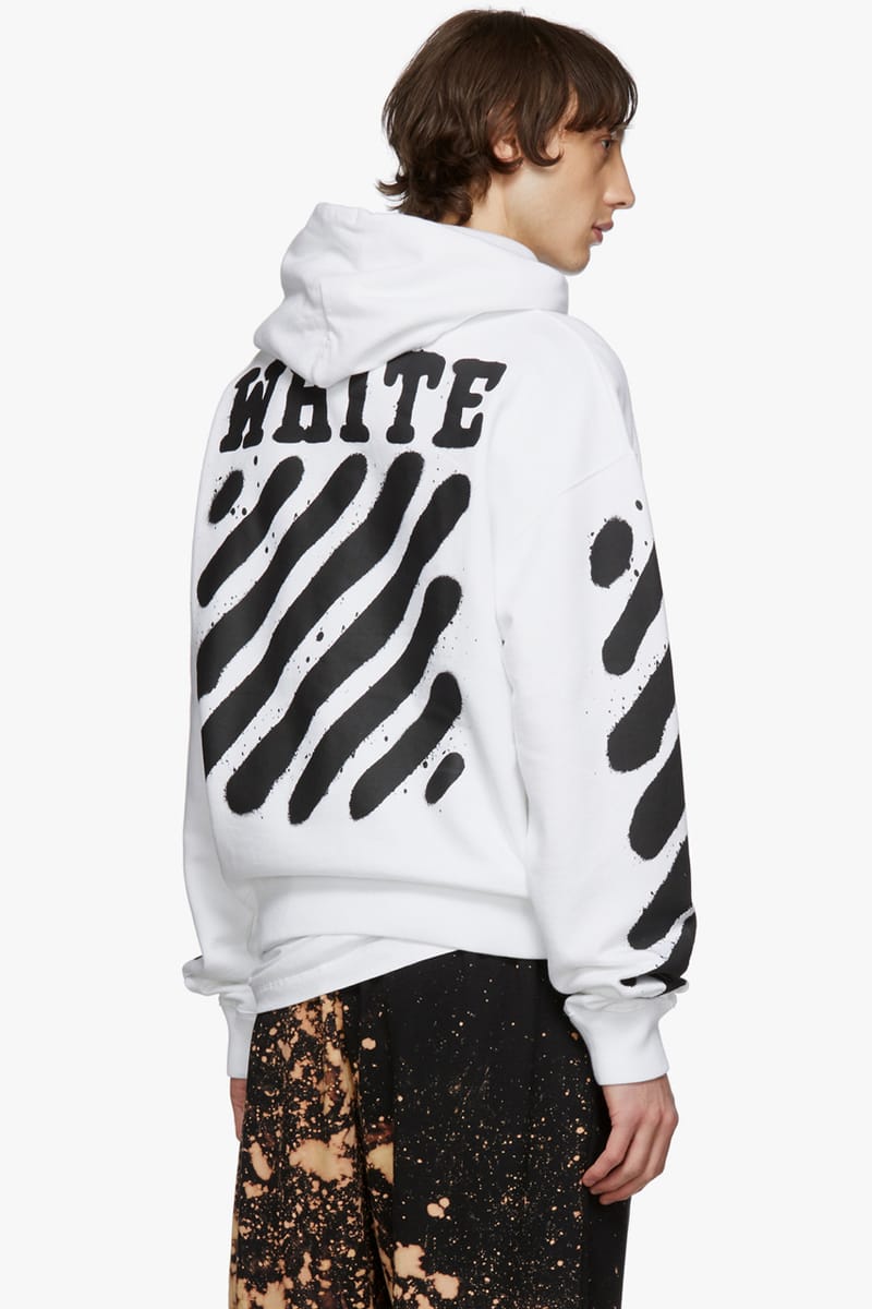 Off white clearance jesus skull hoodie