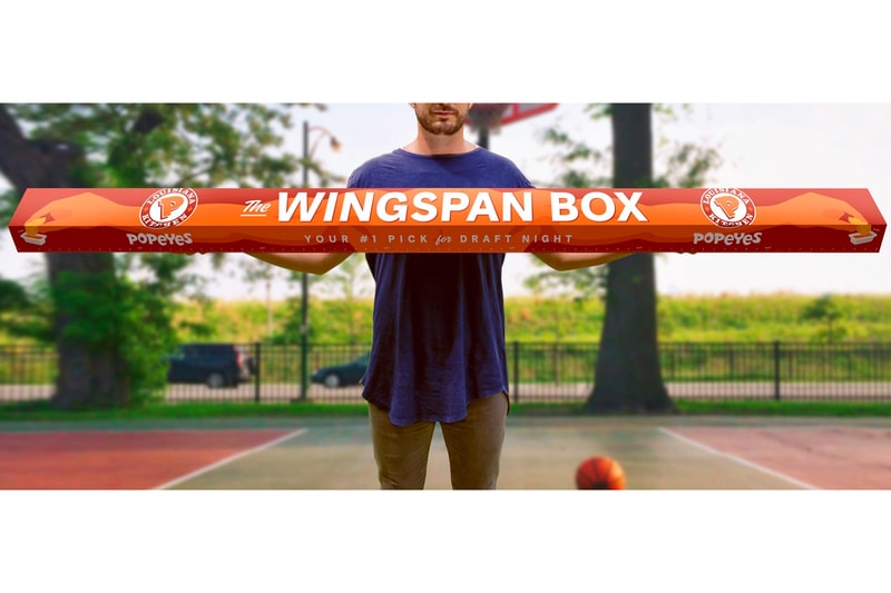 Popeyes Louisiana Kitchen Wingspan Box Announcement Hypebeast