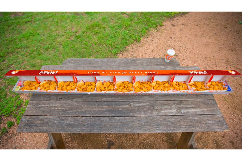 Popeyes Louisiana Kitchen Wingspan Box Announcement | Hypebeast