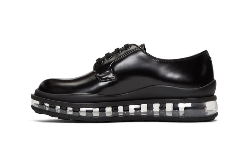 prada lug sole derby shoes